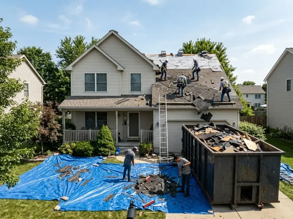 roof-replacement-debris-remova-004 — frequently asked questions, Cheapest Dumpster Rentals in Lynwood, IL